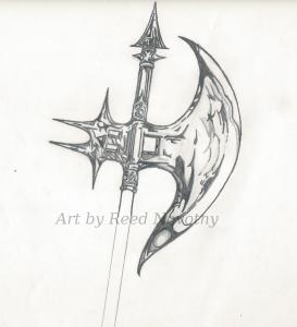 Battle Axe drawing up